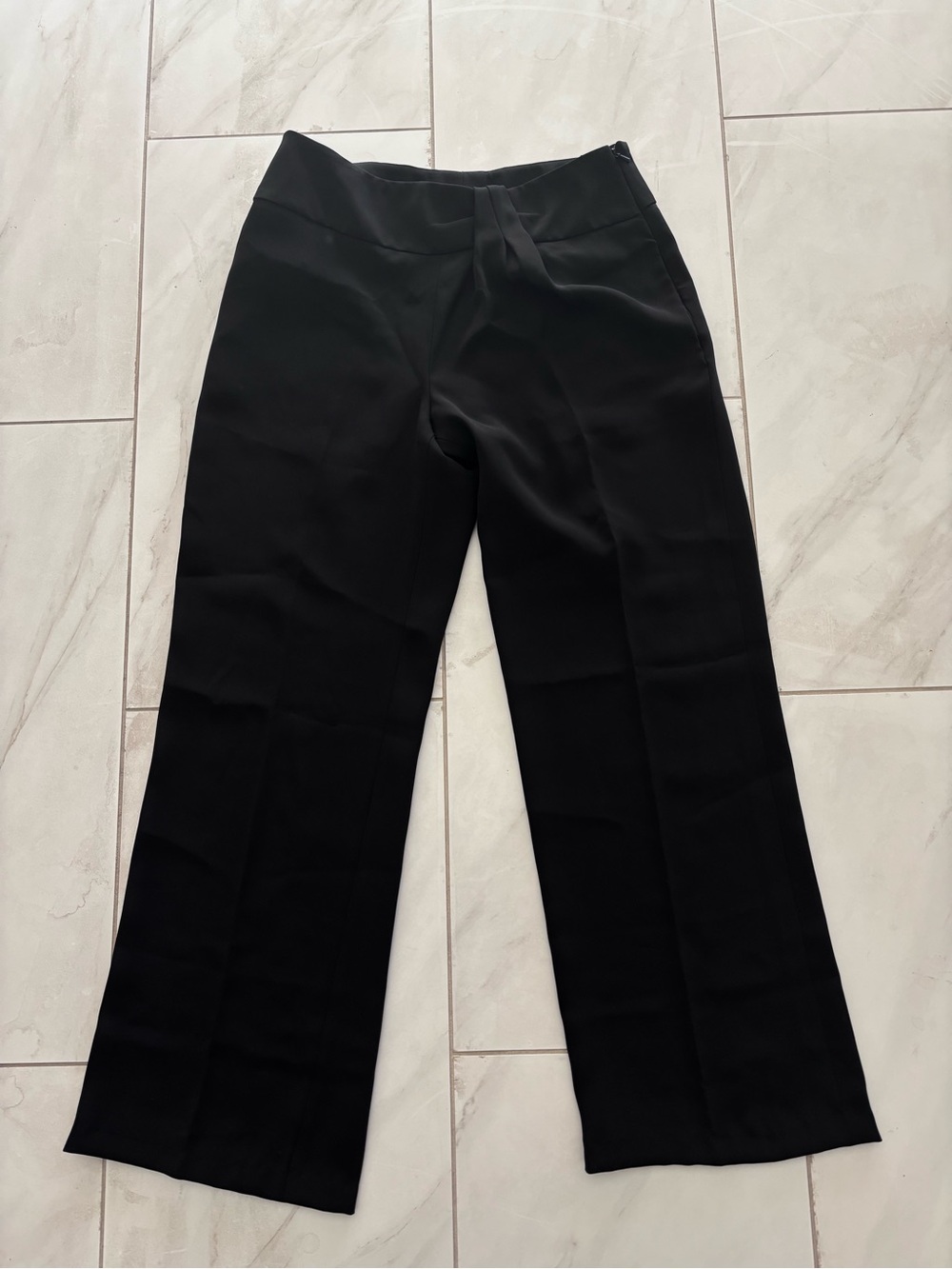 Boutique Women's Black Wide-Leg Trousers